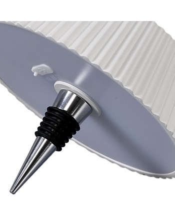 RELAX * TAPON BOTELLA LED BLANCO - RECARGABLE
